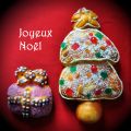 Brioche de Rois en forme de sapin de Noël