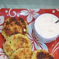 Galettes de poisson et courgettes