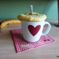 Mug cake banane et pépites de chocolat / Banana[...]