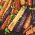 Carottes caramélisées au four