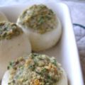 Navets farcis aux champignons et au persilc,[...]