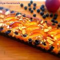 Tarte Amandine aux Pêches et Myrtilles