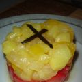 Tartare tomates-ananas