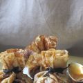 Aumônières de crêpe pour les trois ans du blog !