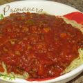 Sauce à spaghetti à la viande de Luc et Viviane