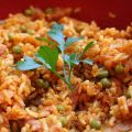 Salade riz et lentilles à l'indienne