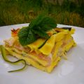 Lasagnes aux courgettes, jambon blanc, chèvre[...]