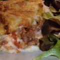 Gratin savoureux aux deux viandes