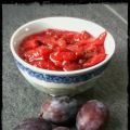 Compote de prunes