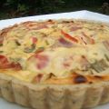 Tarte salée à la ricotta et jambon sec d