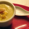 Crème de maïs au crab