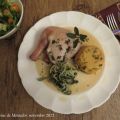 Poulet rôti au beurre de sauge +