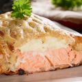 Feuilleté au fromage et saumon