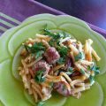 Gratin de macaroni aux saucisses