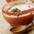 Gaspacho de tomates pimenté