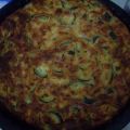 Quiche aux courgettes lardons sans pâte,[...]