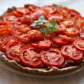 Tarte tomates & poivron