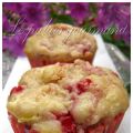 Muffins aux pommes et aux framboises