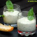 Mousse de courgettes à la menthe