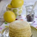 Pancakes au citron et pavot
