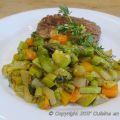 Poêlée de légumes de printemps