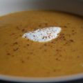 Crème de carottes épicées