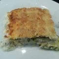 Gratin de courgettes aux ravioles du Dauphiné