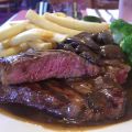 Recette de bavette ou beefsteak sauce madère et[...]