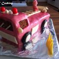 Gâteau camion de pompier