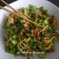 Salade printanière aux fèves