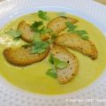 Velouté de pois cassés au cumin et paprika ou[...]