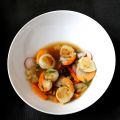 Nage de coquilles St Jacques au cidre