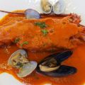 Homard à l'américaine avec légumes et fumet de[...]