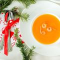 Vélouté de potiron et carottes au curcuma