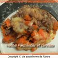 Hachis Parmentier et carottes