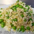 Blé aux petits pois
