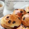 Brioches individuelles aux pépites de chocolat