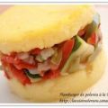 Hamburger de polenta a la ratatouille, Recette[...]