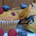 Muffins au son et petits fruits