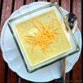 Crème de brocoli au cheddar