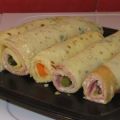Crêpes roulées au basilic façon maki, Recette[...]