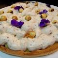 Tarte sablée aux pommes caramélisée et mousse[...]