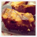 Pumpkin brownie