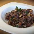 Wok de lentilles et quinoa parfumé