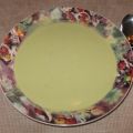 Crème de concombre et d'avocat