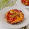 Tarte tatin aux poivrons