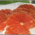 Carpaccio de pamplemousse & citron vert,[...]