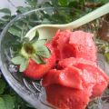 Sorbet fraises