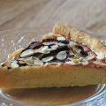 Tarte amandine et poires aux épices