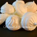 Meringues à la Vanille.